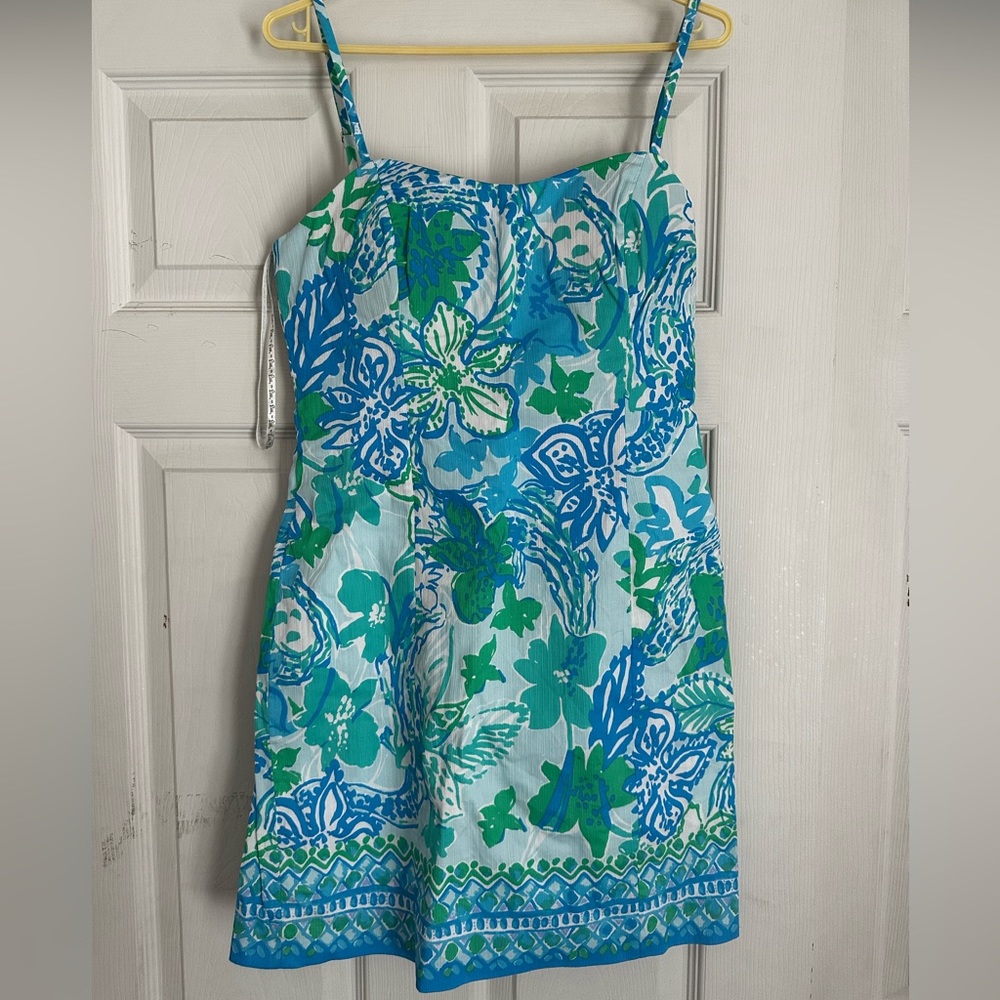 Lilly Pulitzer Shift Dress Tie-back